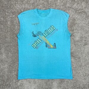 Vintage 1988 NHRA Drag Racing Sleeveless Single Stitch‎ T Shirt Medium